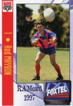1997 RAMcard Adelaide Rams #NNO Rod Maybon Front